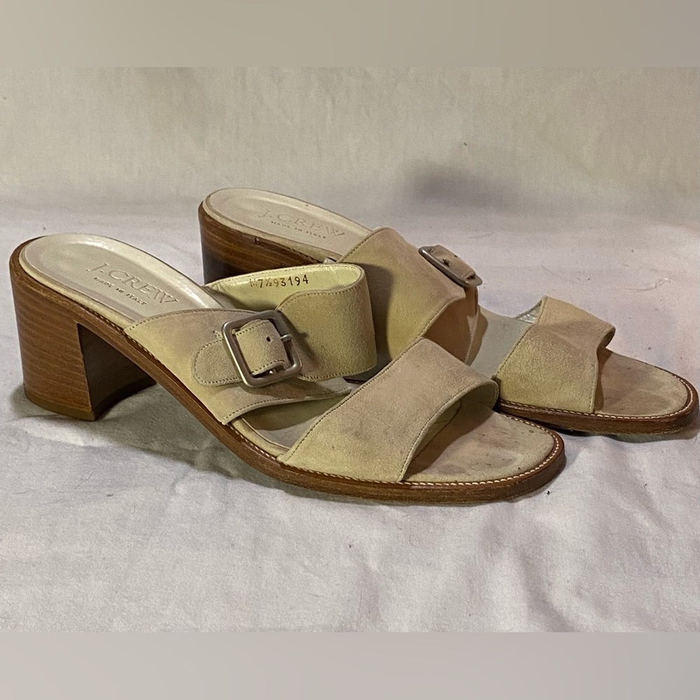 Vintage J. Crew suede sandals